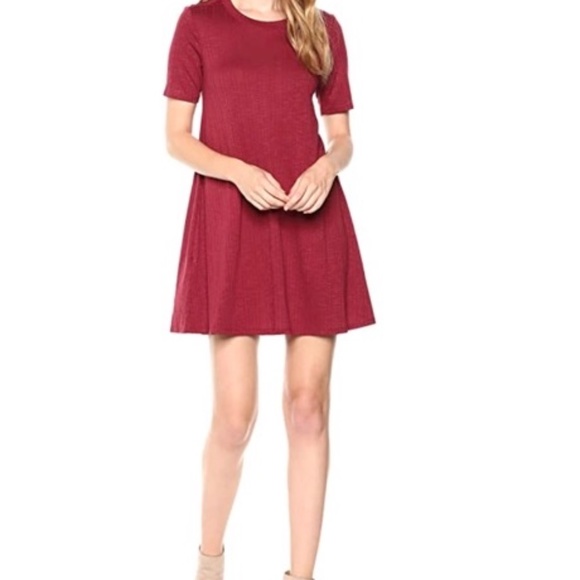 BCBGeneration Ribbed Knit A-Line Dress - Picture 5 of 5